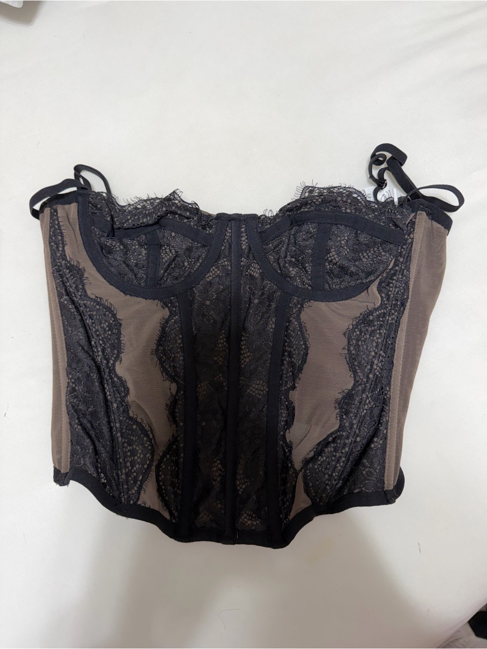 Urban Outfitters Black  Lace Bustier